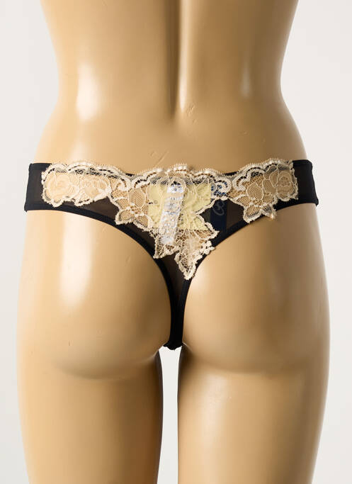 Tanga negru COTTON CLUB femeie