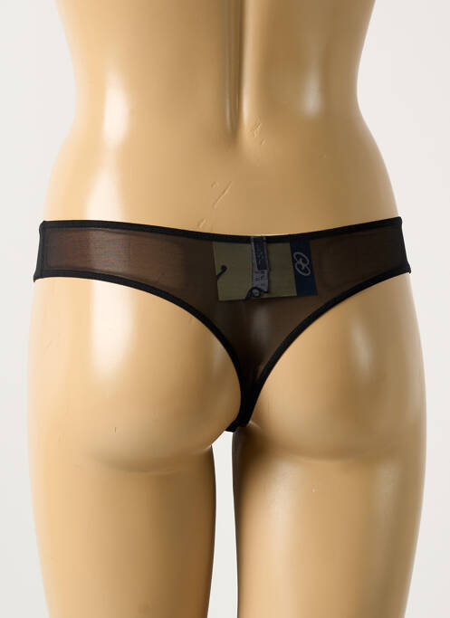 Șnur negru COTTON CLUB femeie