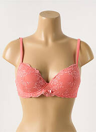 Sutien broderie top sutien modelat roz COTTON CLUB femme