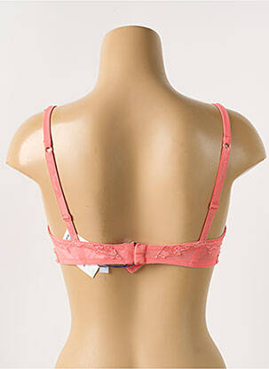 Sutien broderie top sutien modelat roz COTTON CLUB femeie