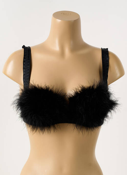 Sutien negru NUITS DE SATIN femeie