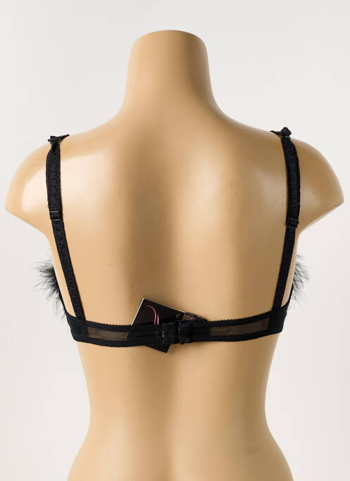 Sutien negru NUITS DE SATIN femeie