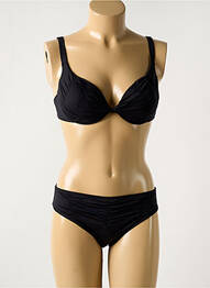 Costum de baie din două piese elasticitate top triunghiuri negru FERAUD femme