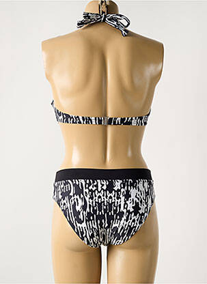Costum de baie din două piese elasticitate top sutien modelat negru FERAUD femeie