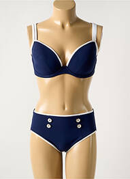 Costum de baie din două piese elasticitate top sutien modelat albastru MARYAN MEHLHORN femeie