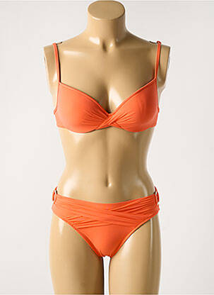Costum de baie din două piese elasticitate top sutien modelat portocalie MARYAN MEHLHORN femeie