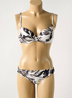 Costum de baie din două piese elasticitate top sutien modelat negru MARYAN MEHLHORN femeie