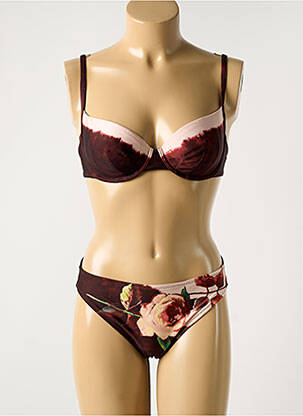 Costum de baie din două piese maro MARYAN MEHLHORN femeie