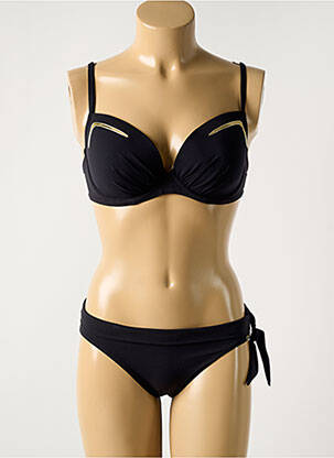 Costum de baie din două piese elasticitate top sutien modelat negru MARYAN MEHLHORN femeie
