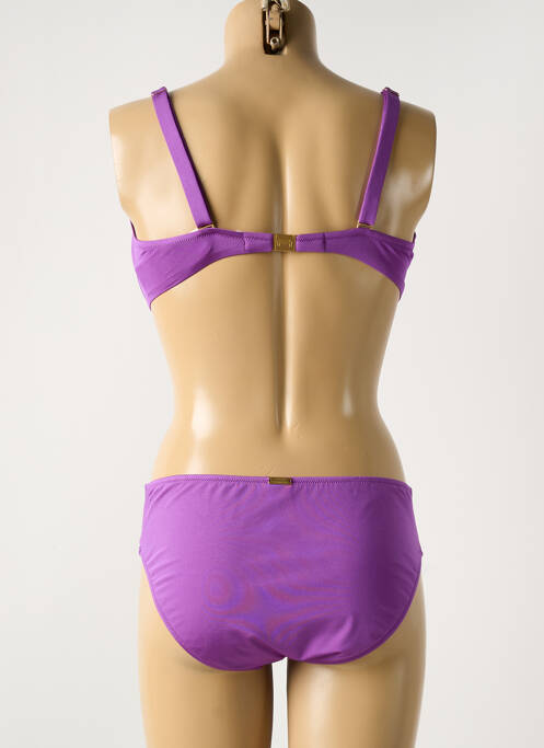 Costum de baie din două piese elasticitate top sutien modelat violet MARYAN MEHLHORN femme