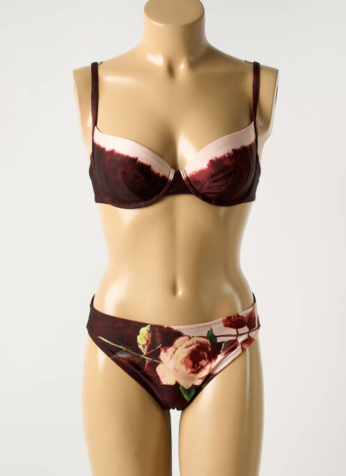 Costum de baie din două piese maro MARYAN MEHLHORN femeie