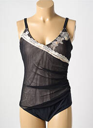 Costum de baie dintr-o singură piesă elasticitate negru RACHEL PAPPO femme