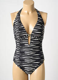 Costum de baie dintr-o singură piesă imprimeu fantezie negru MARYAN MEHLHORN femme