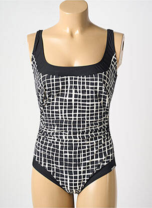 Costum de baie dintr-o singură piesă elasticitate negru CHARMLINE femeie