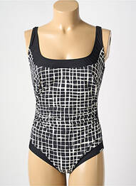 Costum de baie dintr-o singură piesă elasticitate negru CHARMLINE femme