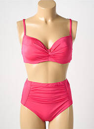 Costum de baie din două piese elasticitate top sutien modelat roz MARYAN MEHLHORN femme