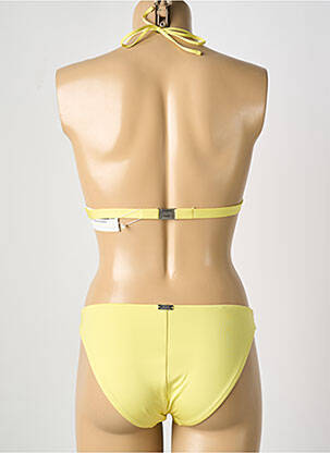 Costum de baie din două piese elasticitate top sutien modelat galben MARYAN MEHLHORN femeie