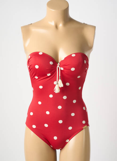 Costum de baie dintr-o singură piesă top bentiță top bentiță roșu MARYAN MEHLHORN femme