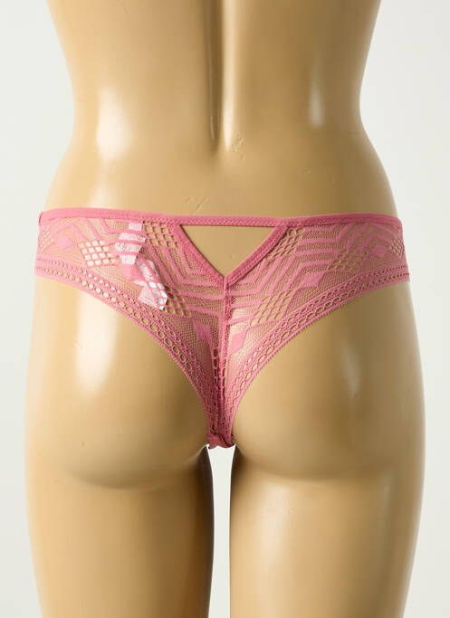 Chilot țesătură satinată roz PASSIONATA femme