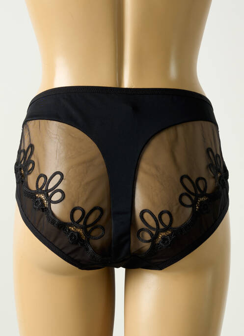 Chilot cu talie înaltă negru PIEGE femeie