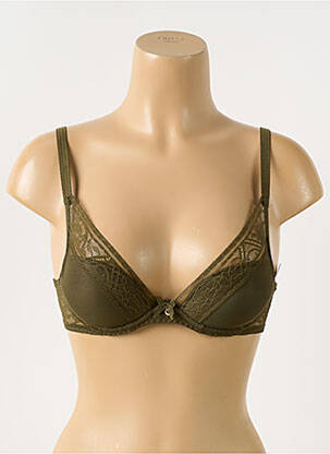 Sutien top sutien push-up top sutien push-up verde CHANTELLE femeie