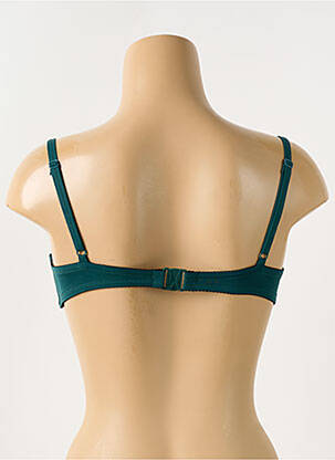 Sutien de costum de baie elasticitate sutien balconet cu decolteu înalt verde HUIT femeie