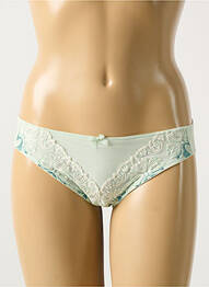 Chilot țesătură satinată verde CHANTELLE femme