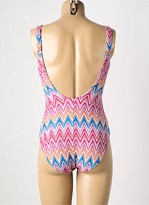 Costum de baie dintr-o singură piesă imprimeu fantezie top sutien modelat roz SUNMARIN femeie