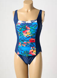 Costum de baie dintr-o singură piesă elasticitate top sutien modelat albastru SUNMARIN femme