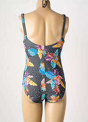 Costum de baie dintr-o singură piesă elasticitate top sutien modelat gri SUNMARIN femeie