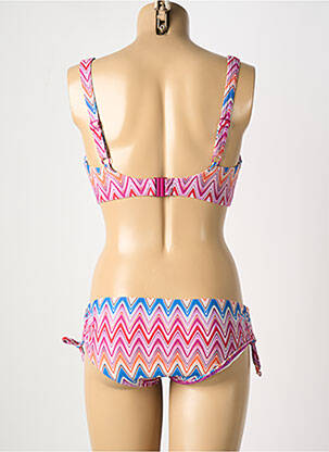 Costum de baie din două piese elasticitate roz SUNMARIN femeie