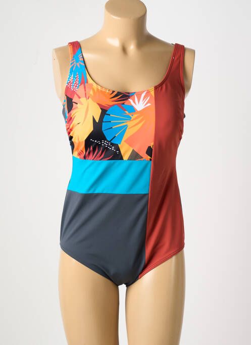 Costum de baie dintr-o singură piesă portocaliu OLYMPIA femeie