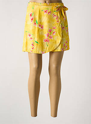 Fustă pantaloni scurți galben CANAT femeie