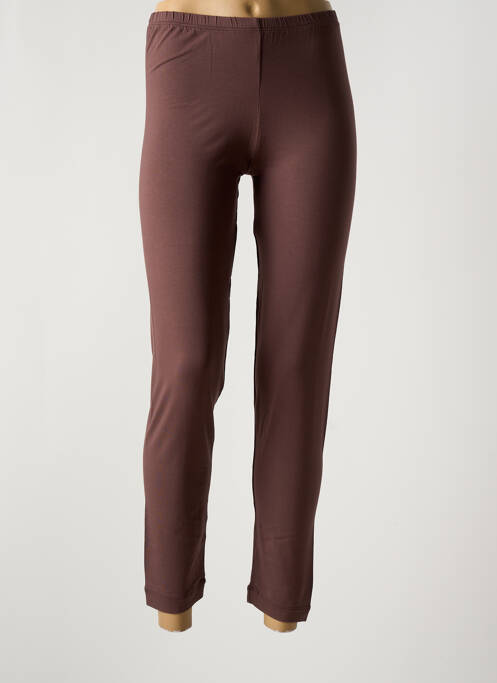 Pantalon 7/8 maro COTTON CLUB femeie
