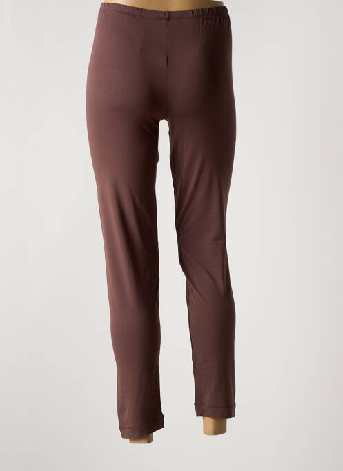 Pantalon 7/8 maro COTTON CLUB femeie