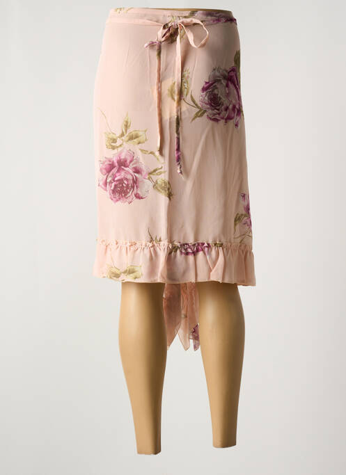 Fustă midi roz CHIARO SCURO femeie