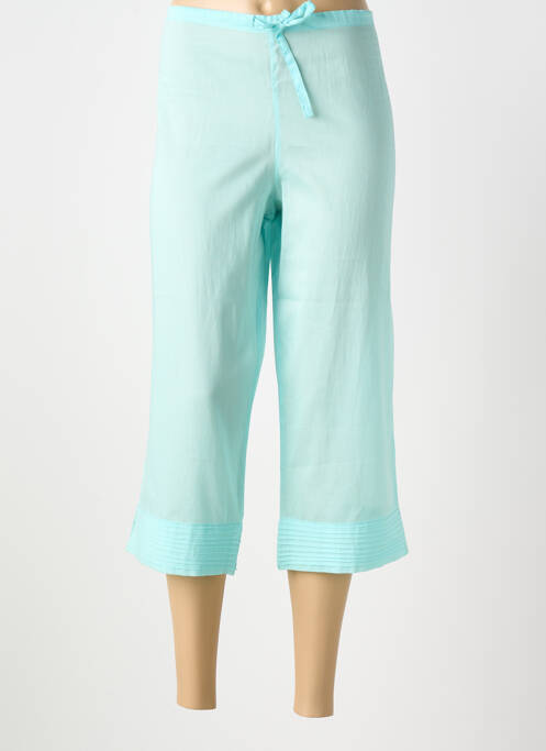 Pantalon trei sferturi albastru MANUEL CANOVAS femeie