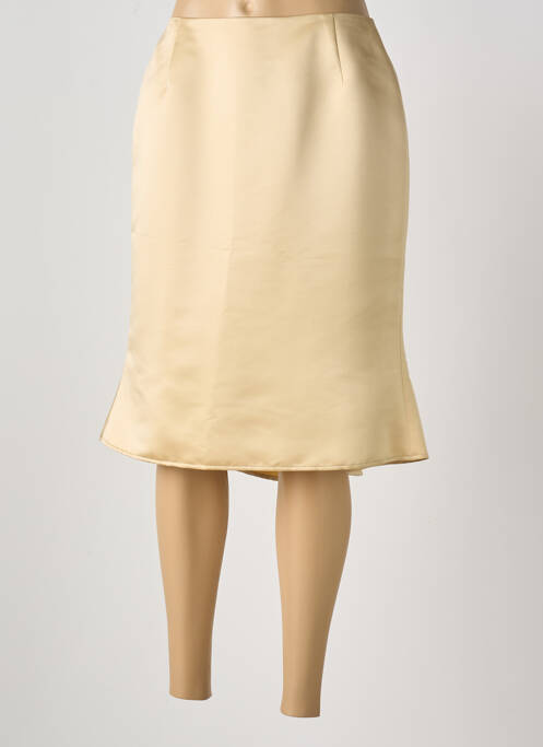 Fustă midi bej REVANCHE DE LA FEMME femeie