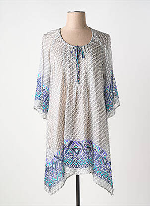 Rochie de plajă gri VANIA femeie