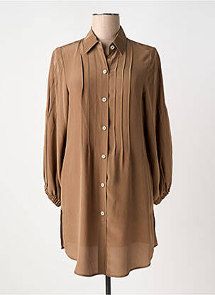 Tunică mâneci lungi maro MARYAN MEHLHORN femeie