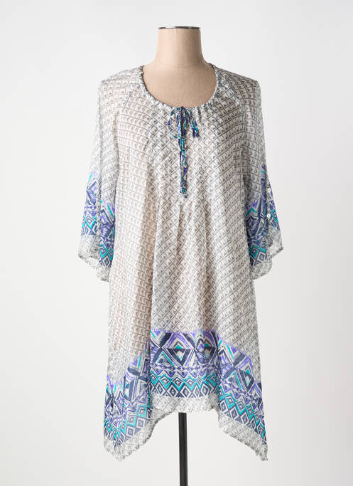 Rochie de plajă gri VANIA femeie