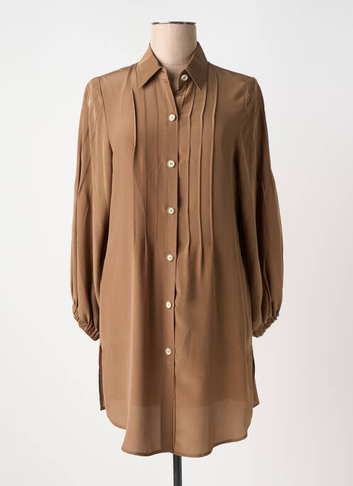 Tunică mâneci lungi maro MARYAN MEHLHORN femeie