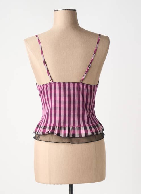 Top violet CHIARO SCURO femeie