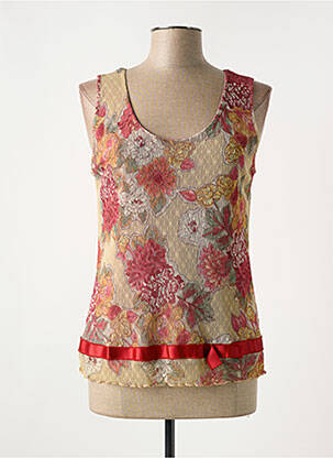 Top roșu CHIARO SCURO femeie