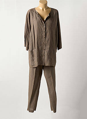 Set pantaloni maro LIONELLA femeie