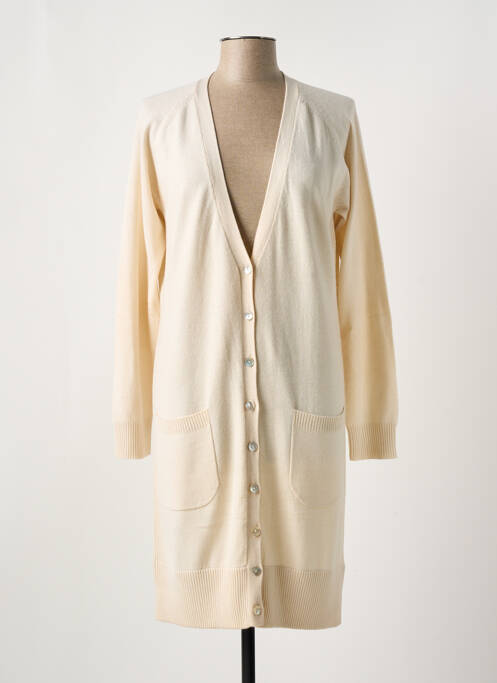 Vestă cu mâneci lungi bej RUE DU FAUBOURG femeie