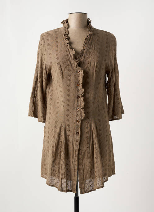 Cămașă de noapte maro LISANZA femeie