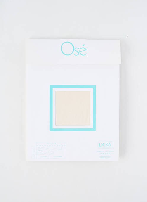 Colanți elasticitate bej OSÉ femme