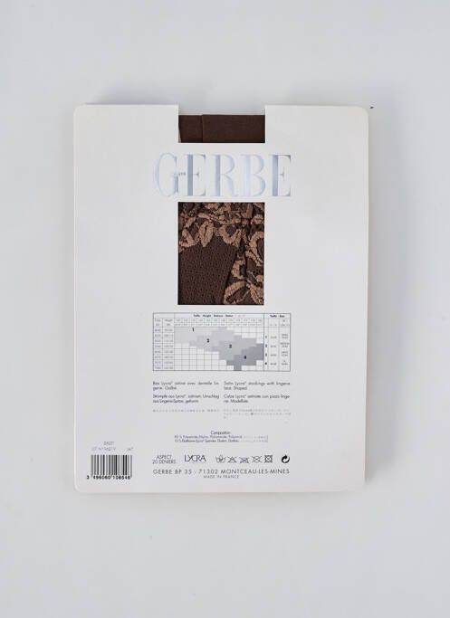 Colanți maro GERBE femeie