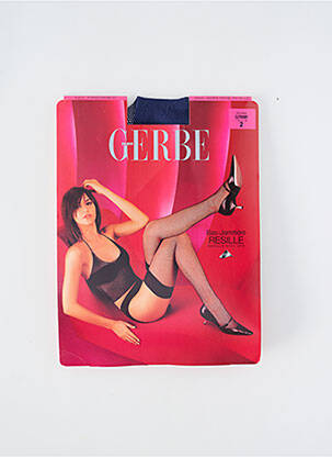 Colanți elasticitate albastru GERBE femme